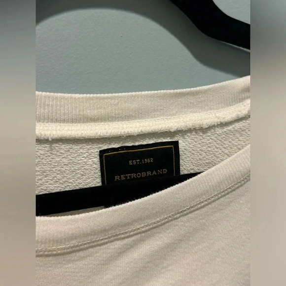 Free People/Retrobrand Maui Distressed Sweatshirt - Picture 2 of 6